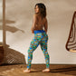 New Hawaiian Motif Yoga Leggings
