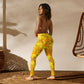 Tapa Tuesday Yellow Yoga Leggings