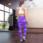 Tapa Tuesday Purple Yoga Leggings