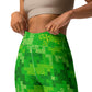 Tapa Tuesday Green Yoga Leggings