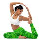 Tapa Tuesday Green Yoga Leggings
