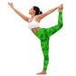 Tapa Tuesday Green Yoga Leggings