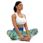 New Hawaiian Motif Yoga Leggings