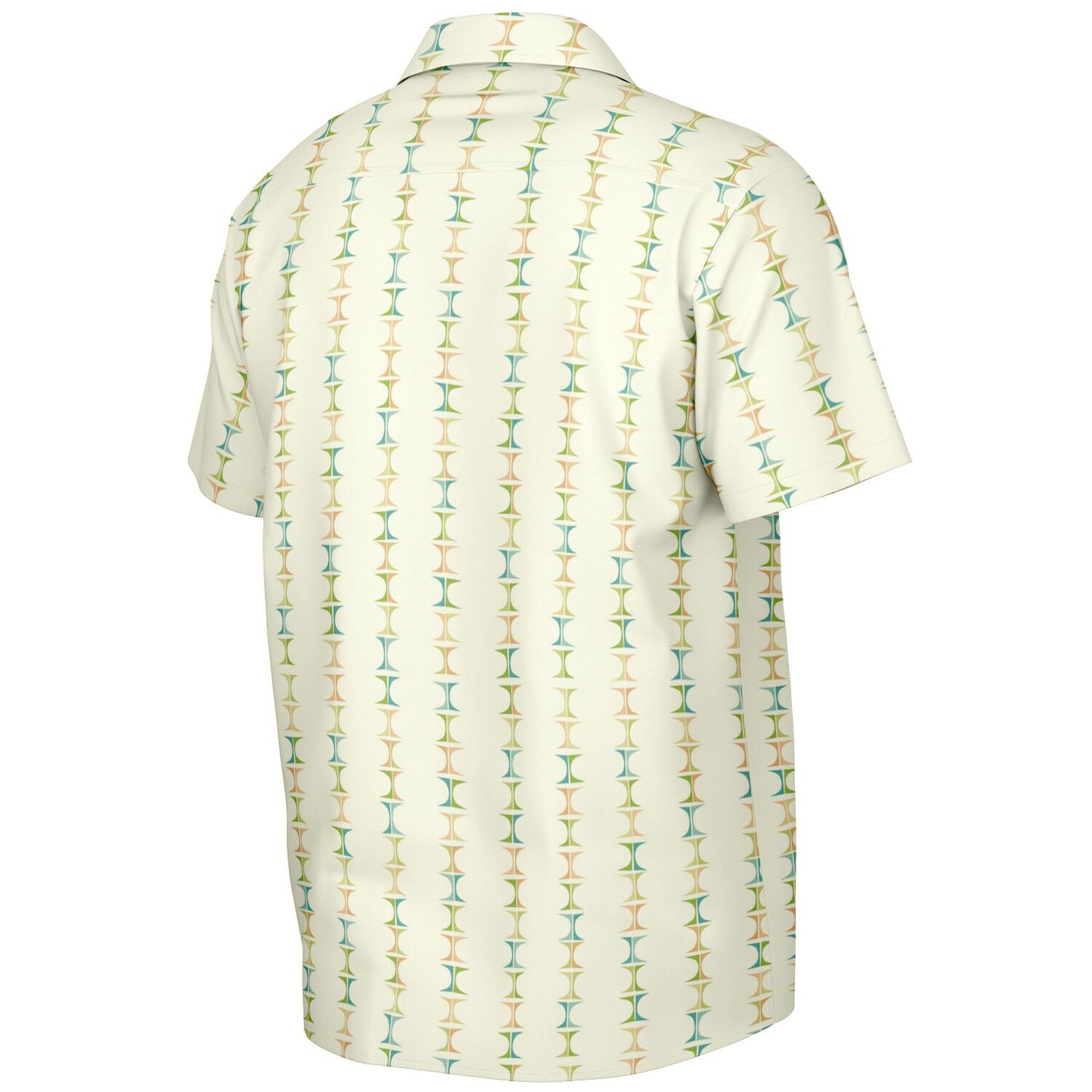 'Back Stairs' Short Sleeve Button-Down Shirt