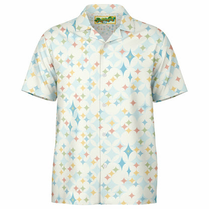 'Cocktail Classic' Short Sleeve Button-Down Shirt