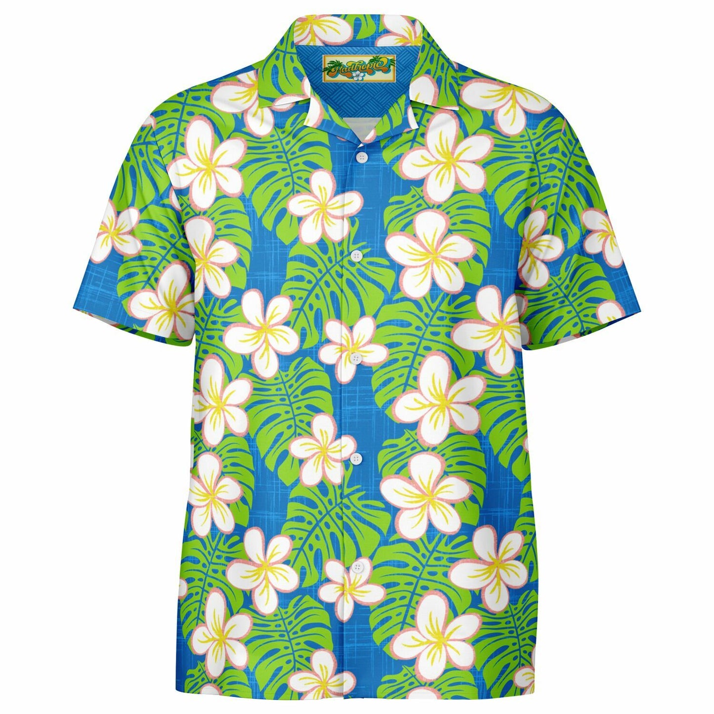 'Honolulu Holiday' Short Sleeve Button-Down Shirt