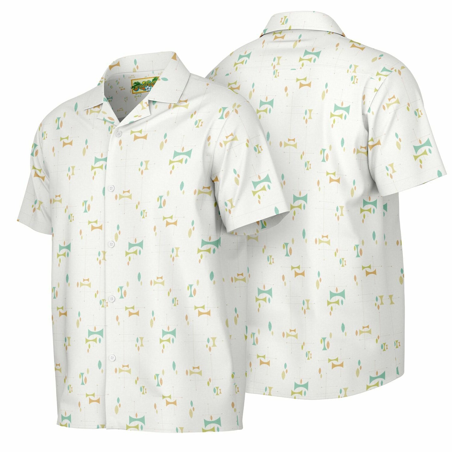 'Alessandroni' Short Sleeve Button-Down Shirt