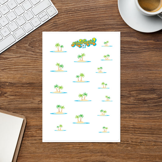 Islands Everywhere Sticker sheet