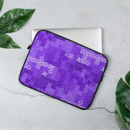 Tapa Tuesday Purple Laptop Sleeve