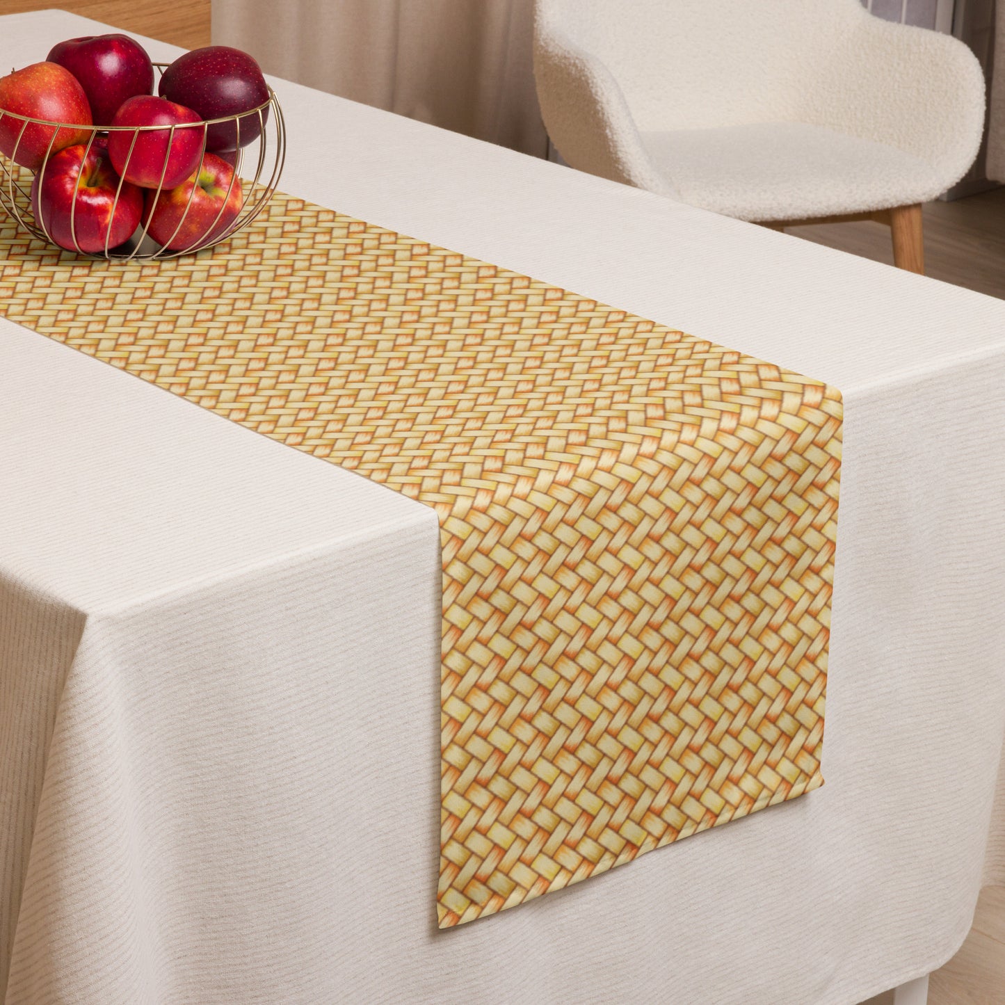 Dry Palm Weave Table runner