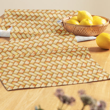 Dry Palm Weave Table runner