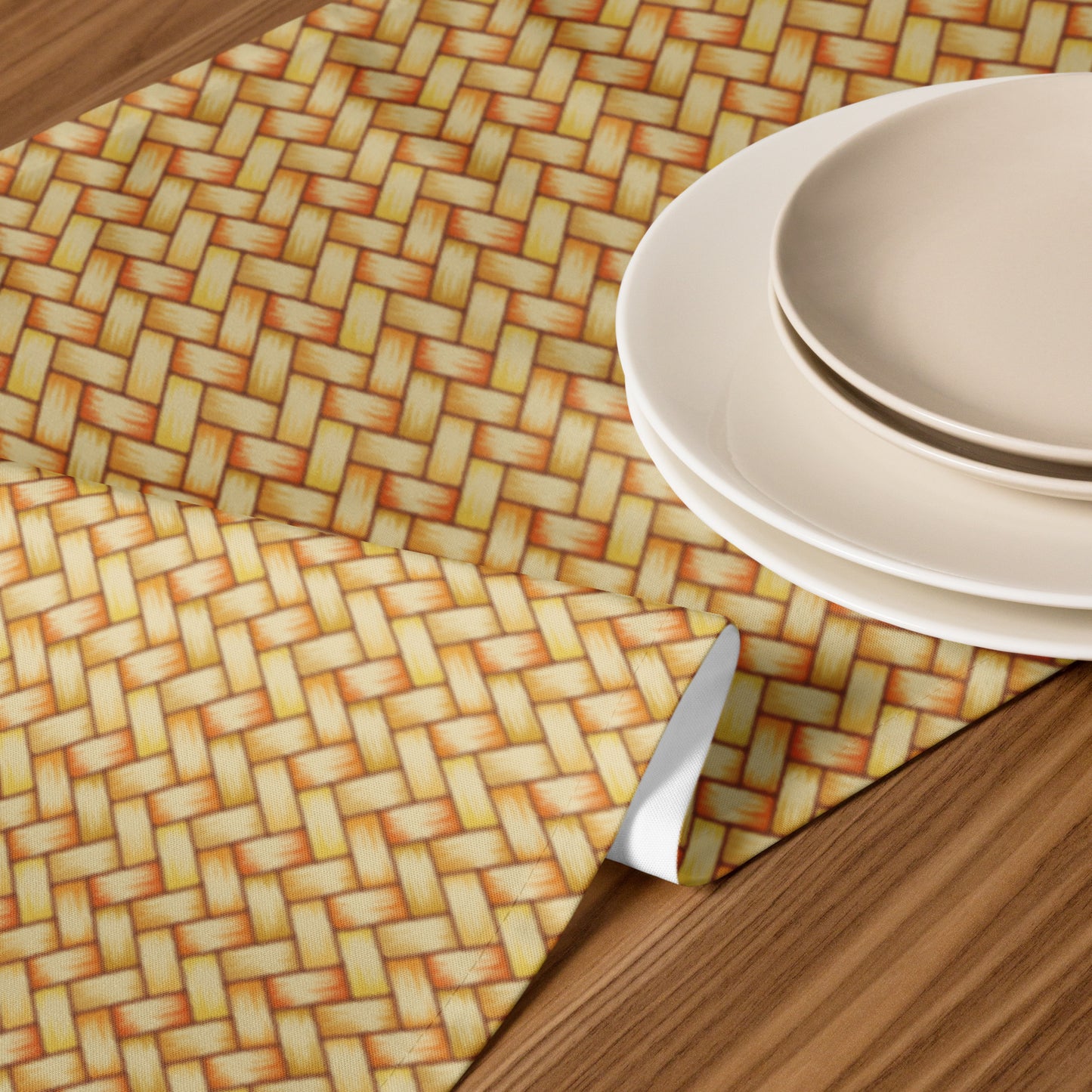 Dry Palm Weave Table runner