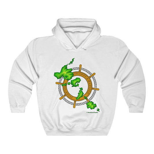 Island Wheel Unisex Heavy Blend™ Hooded Sweatshirt - The Mad Tropic