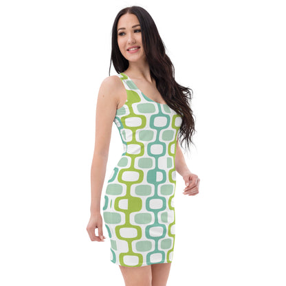 Whatco Cool Jazz Fitted Dress