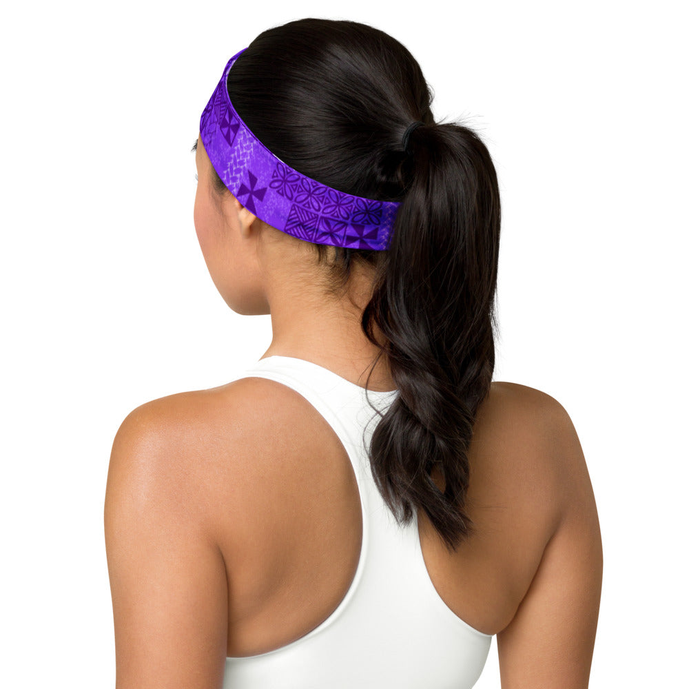 Tapa Tuesday Purple Headband