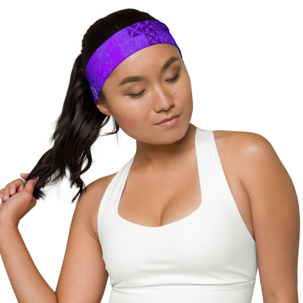 Tapa Tuesday Purple Headband