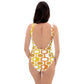 Whatco Orange One-Piece Swimsuit