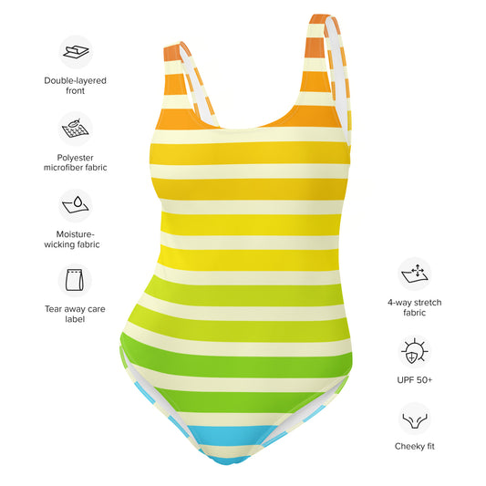 Tropic Stripe One-Piece Swimsuit