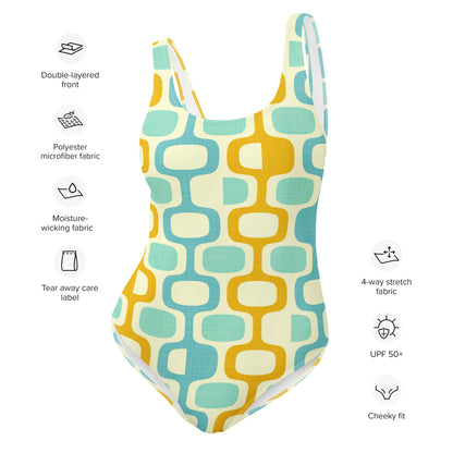 Marigold Lagoon Whatco One-Piece Swimsuit