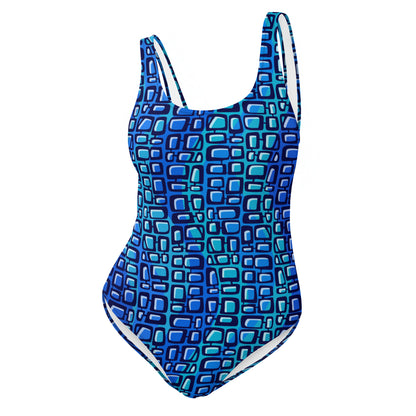 Deep Tiki Wave One-Piece Swimsuit