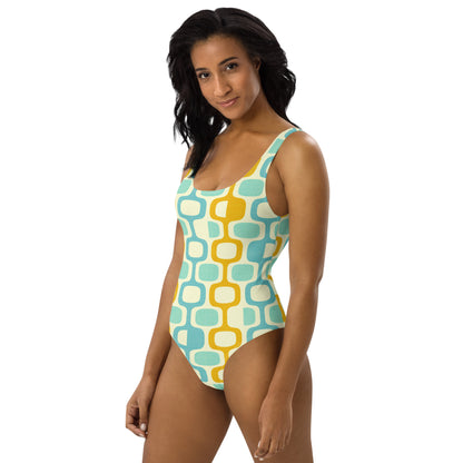 Marigold Lagoon Whatco One-Piece Swimsuit