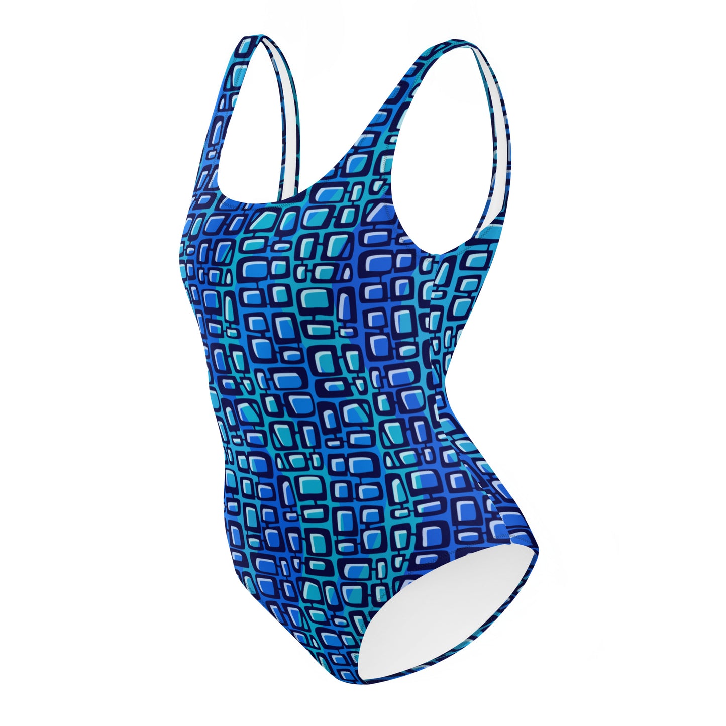 Deep Tiki Wave One-Piece Swimsuit
