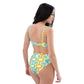 Marigold Lagoon Whatco Recycled high-waisted bikini