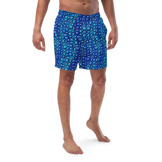 Deep Tiki Wave Men's swim trunks