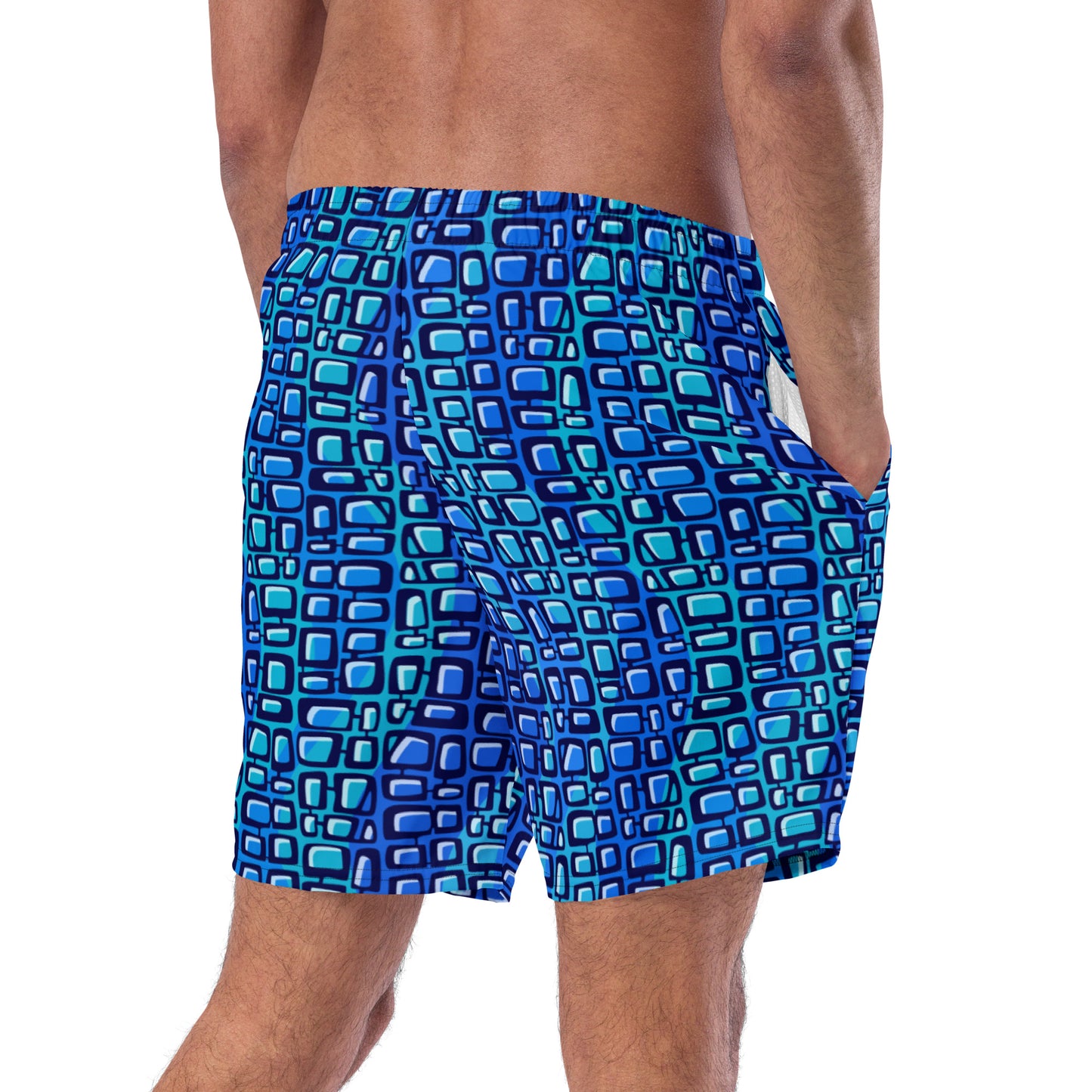 Deep Tiki Wave Men's swim trunks