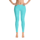Horizontal Weave Turquoise Leggings - The Mad Tropic