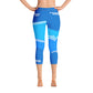 Deep Waters Capri Leggings - The Mad Tropic