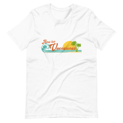 Amo las Vacaciones Unisex t-shirt