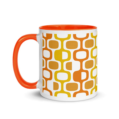 Whatco Orange Color-Inside Mug