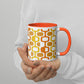 Whatco Orange Color-Inside Mug
