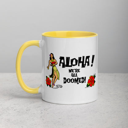 Aloha Doom! Mug with Color Inside