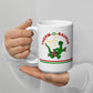 Therm-o-saurus White glossy mug