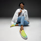 Warm & Cool Check Women’s slip-on canvas shoes