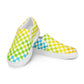 Warm & Cool Check Women’s slip-on canvas shoes
